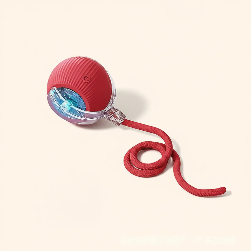 Balle Interactive Automatique pour Chat – Stimulation & Jeu Autonome