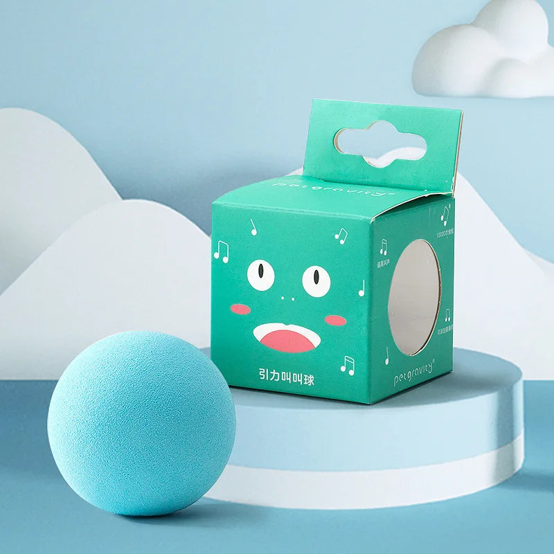 Balles en Peluche Sonores pour Chat