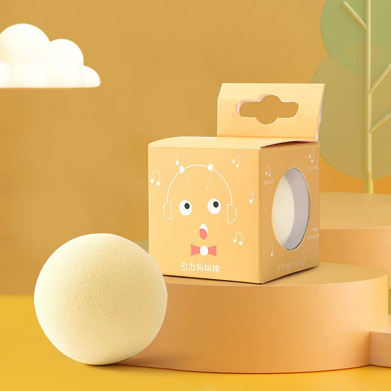 Balles en Peluche Sonores pour Chat